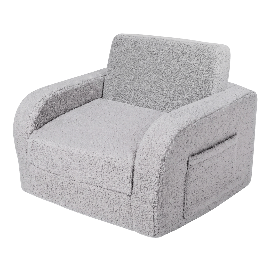 Kids Sofa 3-In-1 Fold Out Chair 91x52x25cm