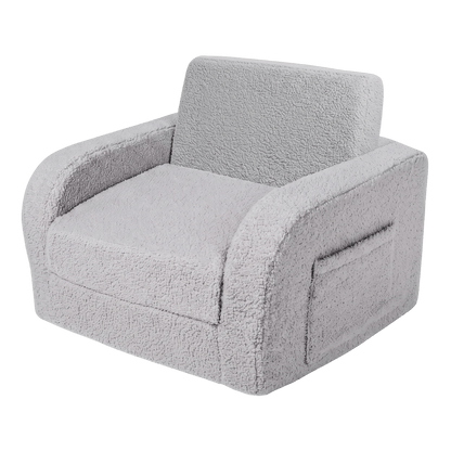Kids Sofa 3-In-1 Fold Out Chair 91x52x25cm