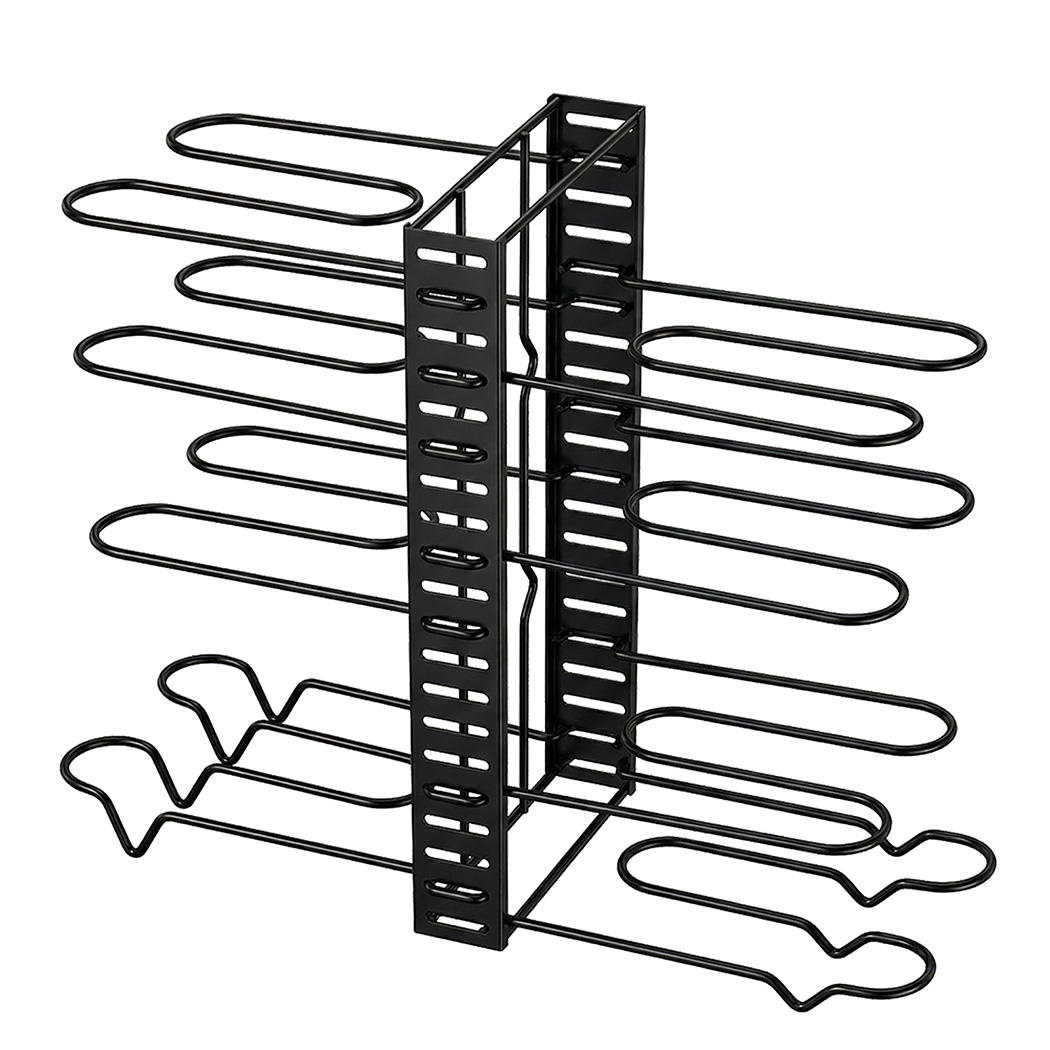 8 Tier Pot Rack Organiser Pan Holder | HomeAndLiving - 9