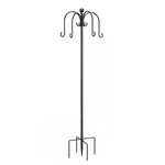 Bird Feeder Pole Station 8 Hooks 224cm | HomeAndLiving
