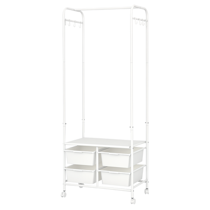 Clothes Rack Stand Heavy Duty 63x37x160cm