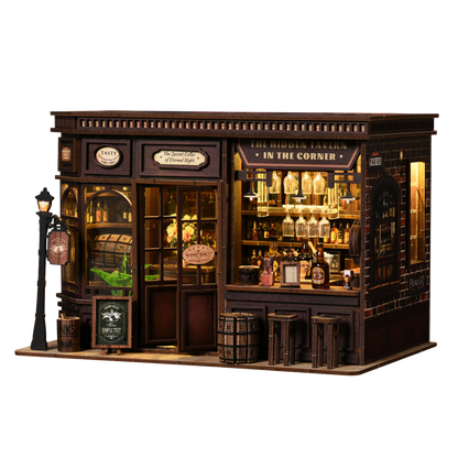 Book Nook Kit Vintage Tavern 23x15x15cm