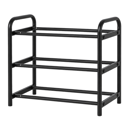 Expandable Metal Shoe Rack Shelf 83x22x43cm