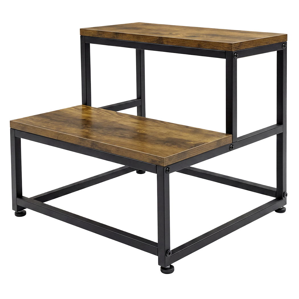 2-Step Stool Non-Slip Portable Kids Adults | HomeAndLiving