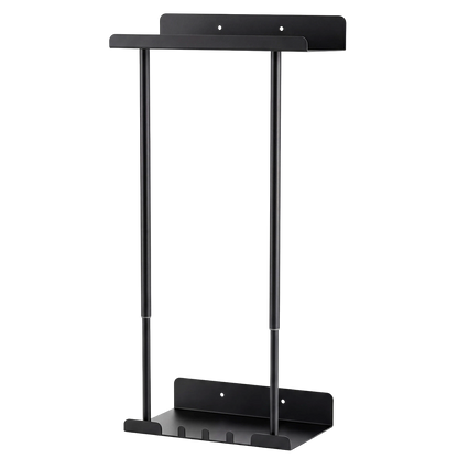 Wall Mounted Towel Rack 3 Hooks Adjustable | HomeAndLiving - 9