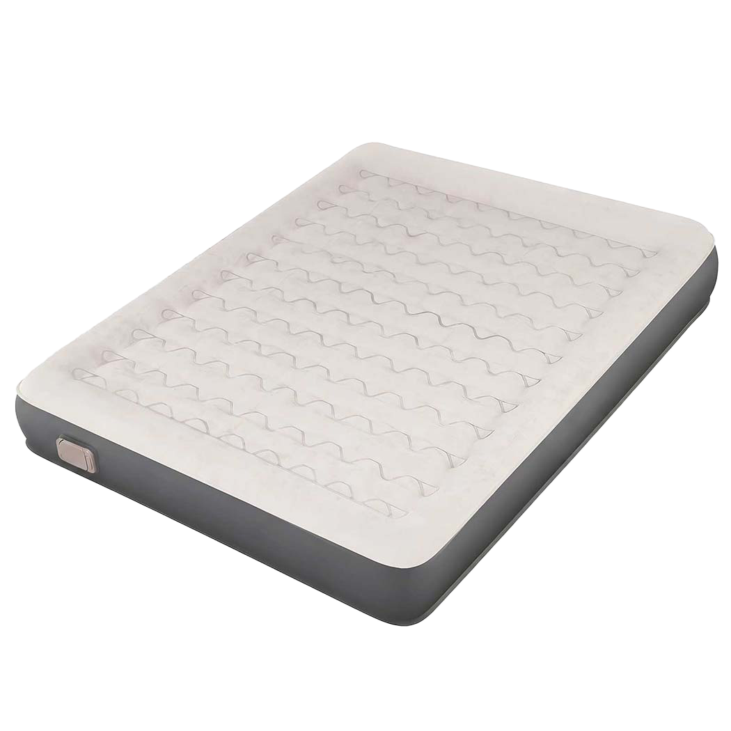 Inflatable Mattress Tpu Air Bed Grey 190x150x22cm