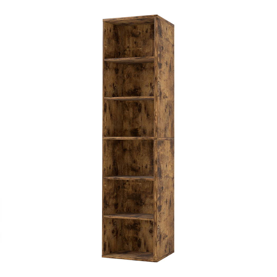 Tall Bookshelf Storage Unit 40x24x178.5cm