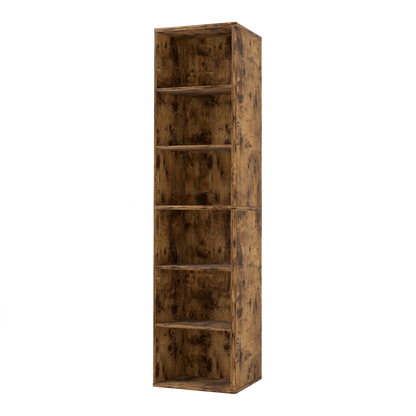 Tall Bookshelf Storage Unit 40x24x178.5cm