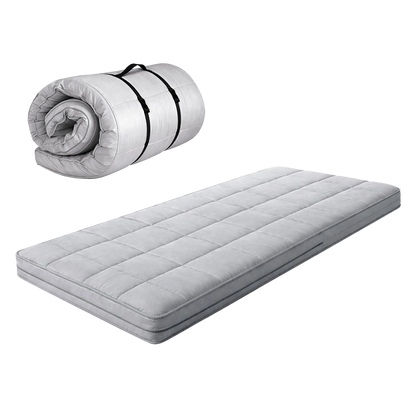 Portable Foam Mattress Single 190x75x10cm