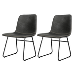 Contemporary 8x Dining Chairs Kitchen Table  Easy Assembly Classic