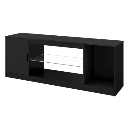 Tv Stand Black 140cm 145x35x52.5cm