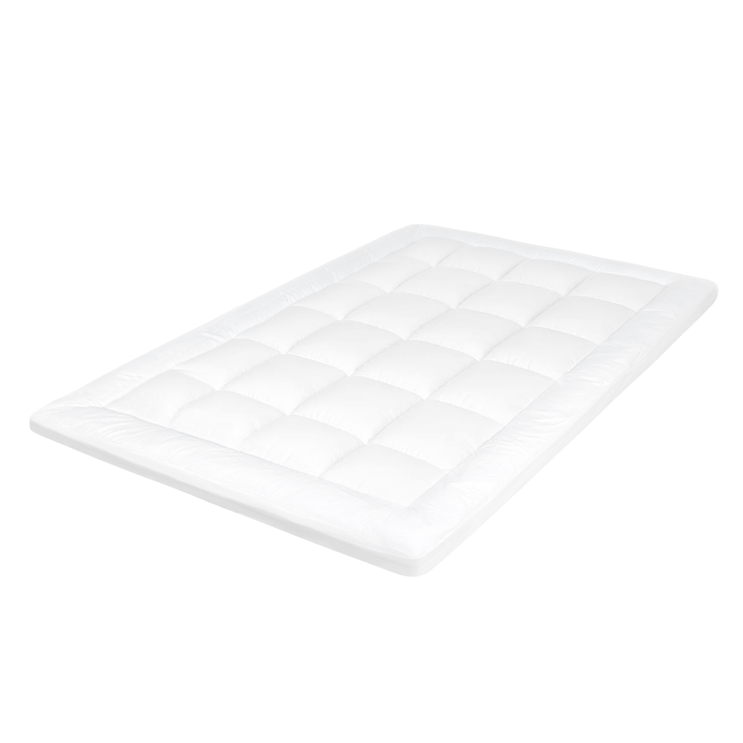Versatile Mattress Topper Pillowtop Cover Protector Single