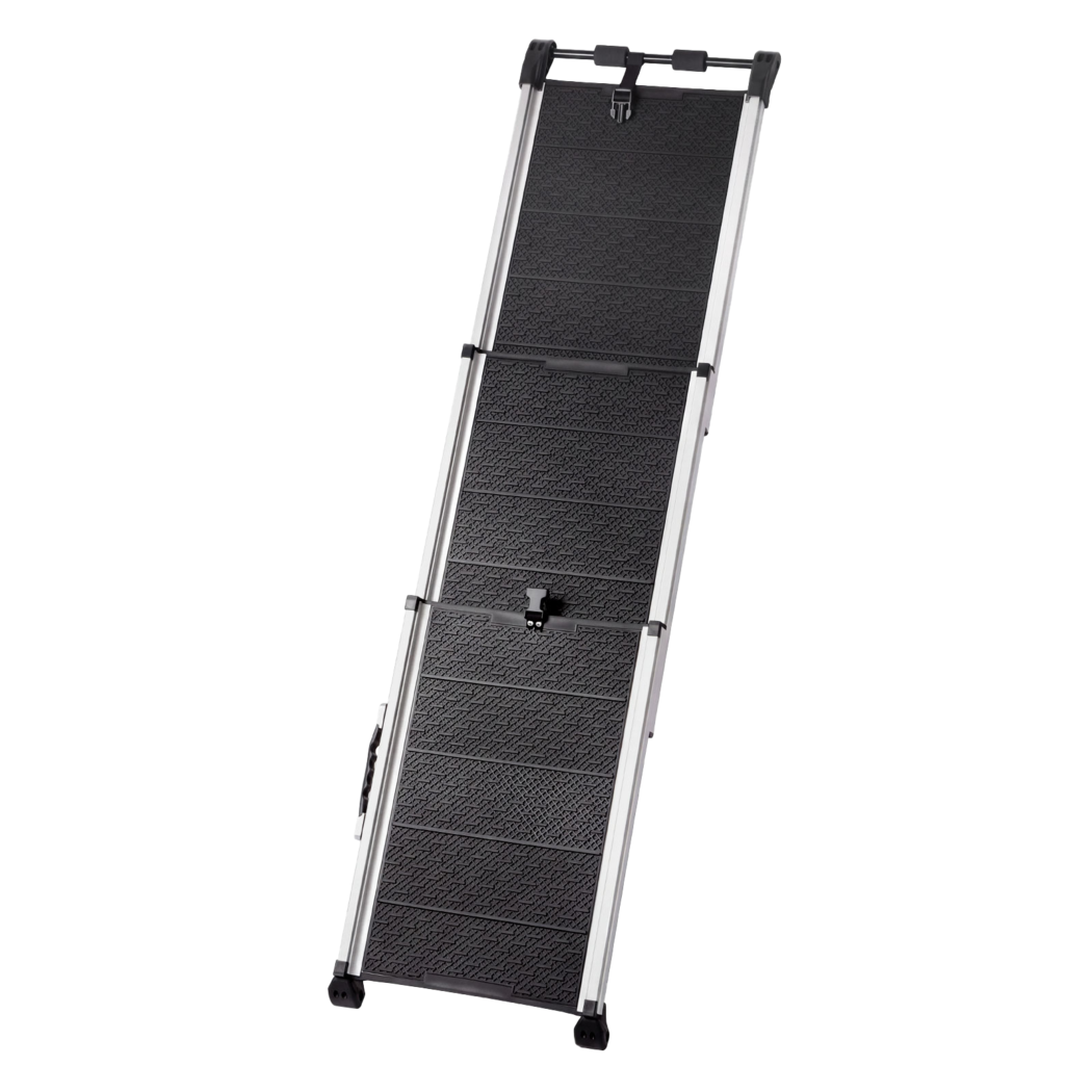 Dog Ramp Foldable Extendable Black 72x40x9.5cm