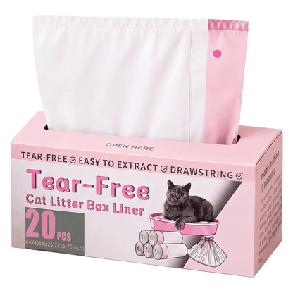 Cat Litter Bags Drawstring Large 64x40cm