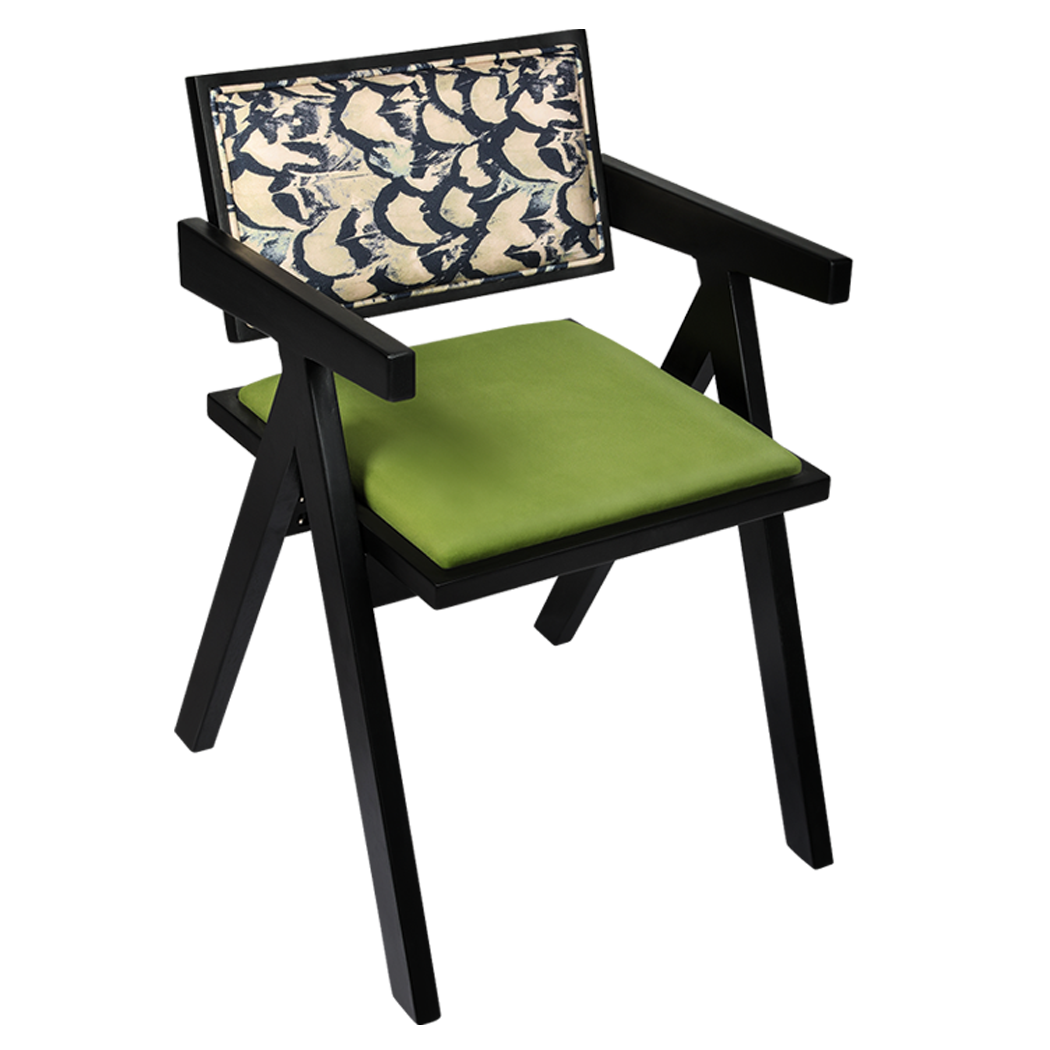 Minimalist Dining Chair Retro Backrest Chair x6  Durable Frame