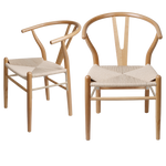 Cozy 6x Dining Chairs Wooden Hans  Adjustable Height Classic