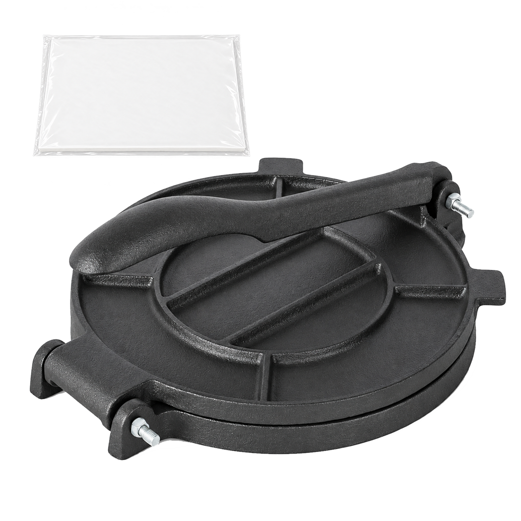 Cast Iron Tortilla Press Heavy Duty 24.5x20x9.5cm