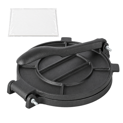 Cast Iron Tortilla Press Heavy Duty 24.5x20x9.5cm
