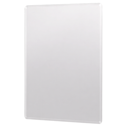 Frameless Wall Mirror Tempered Glass 60x45cm | HomeAndLiving