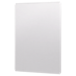 Frameless Wall Mirror Tempered Glass 60x45cm | HomeAndLiving