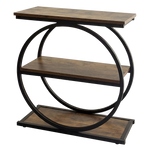 3 Tier Narrow Side Table Industrial Bedside | HomeAndLiving