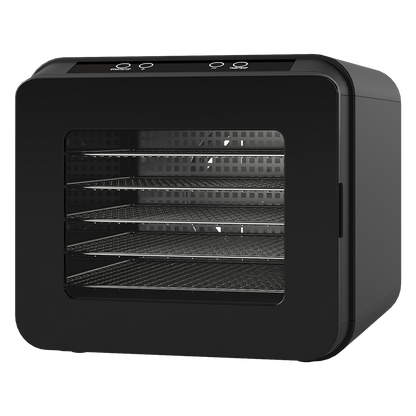 Food Dehydrator 6 Trays Black 42x33x29.5cm