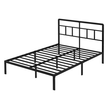Double Bed Frame Metal Base 120x190cm
