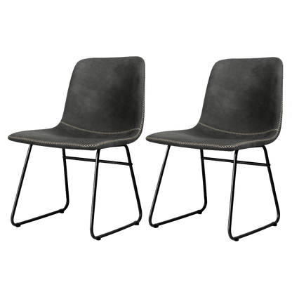 Modern 6x Dining Chairs Kitchen Table  Durable Frame Classic