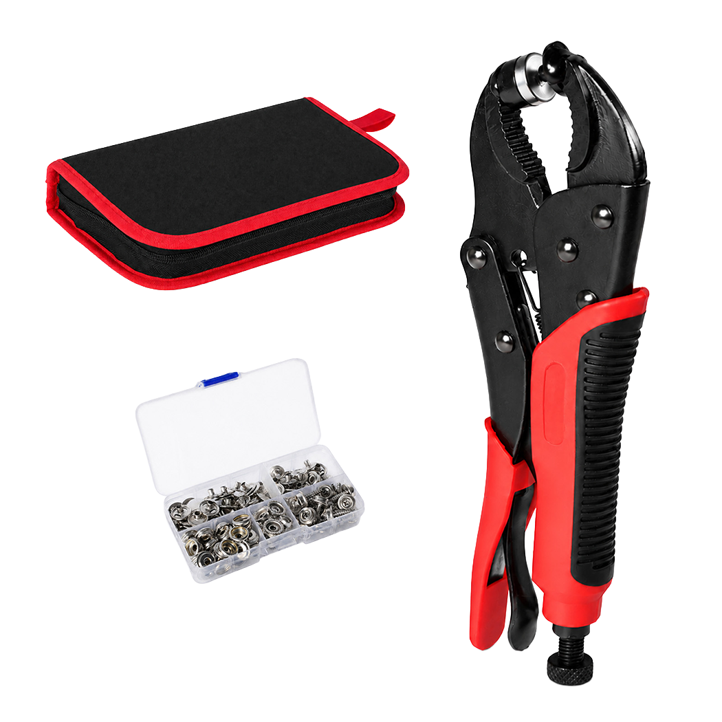 Snap Fastener Tool Adjustable Press 24x6.5x2.5cm
