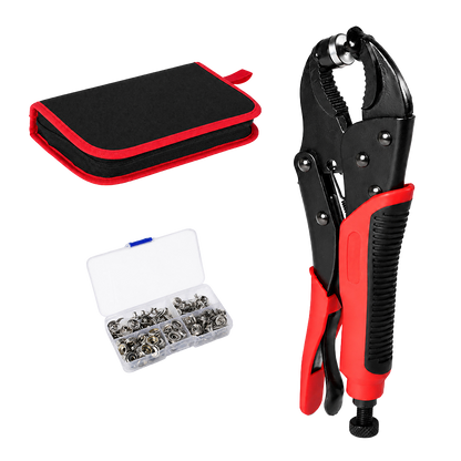 Snap Fastener Tool Adjustable Press 24x6.5x2.5cm