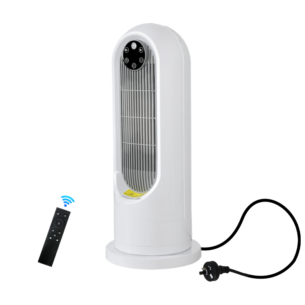 Contemporary Portable Electric Heater Fan 1200W 3 Speed Home