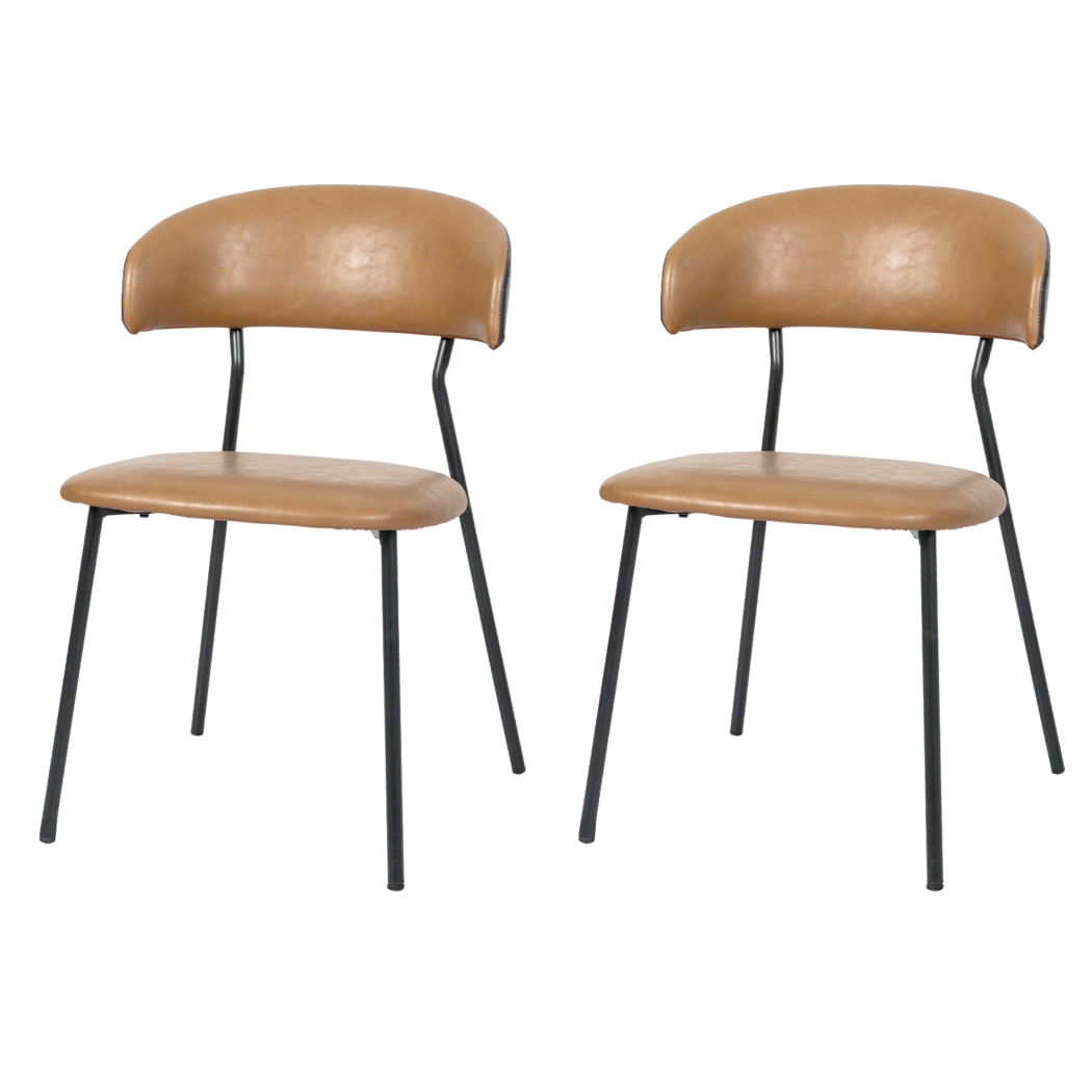 Pu Leather Lounge - Brown
