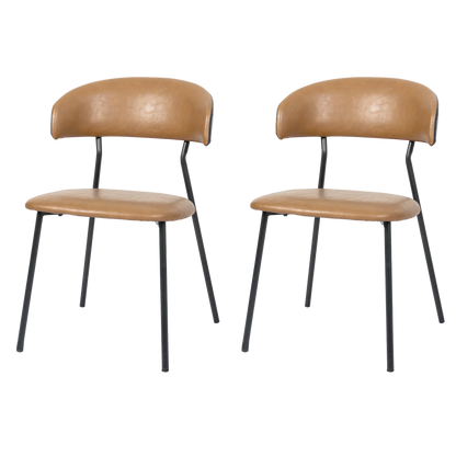 Pu Leather Lounge - Brown