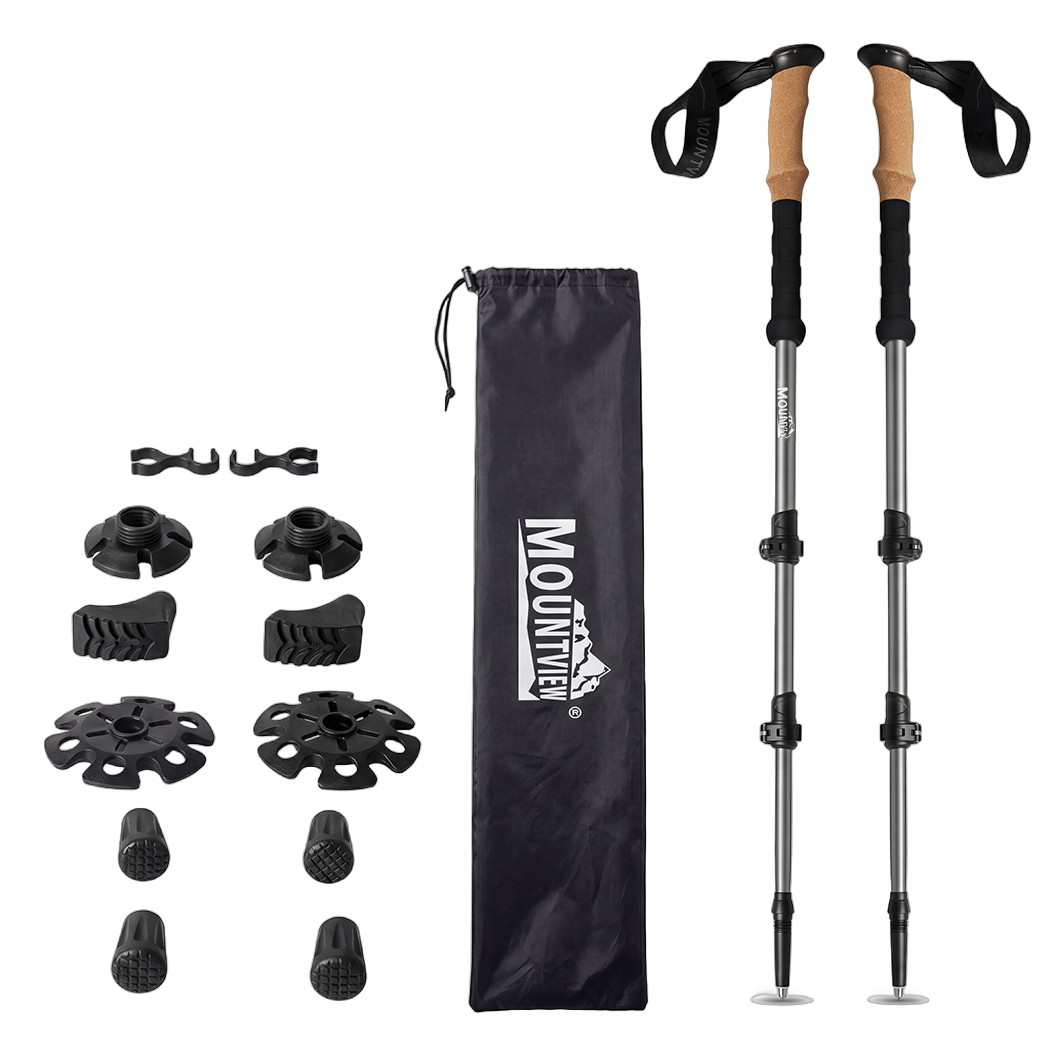 Trekking Poles Adjustable Lightweight Hiking | HomeAndLiving - 9