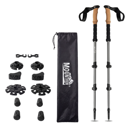 Trekking Poles Adjustable Lightweight Hiking | HomeAndLiving - 9