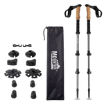 Trekking Poles Adjustable Lightweight Hiking | HomeAndLiving