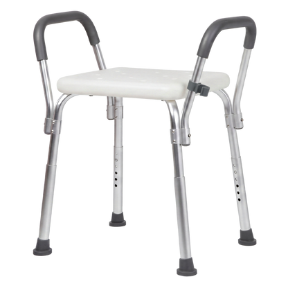 Adjustable Shower Chair Bath Seat Arms | HomeAndLiving - 9