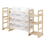 Kids Toy Storage Rack 12 Bins 6 Shelves | HomeAndLiving