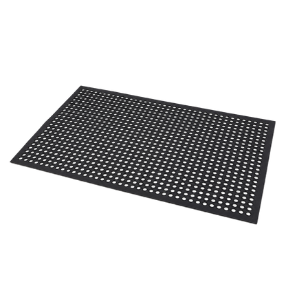 Anti Fatigue Mat Non Slip Black 150x90cm