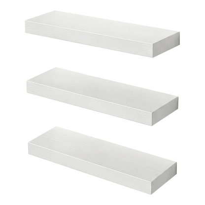 Floating Wall Shelves Set 3 MDF Display | HomeAndLiving