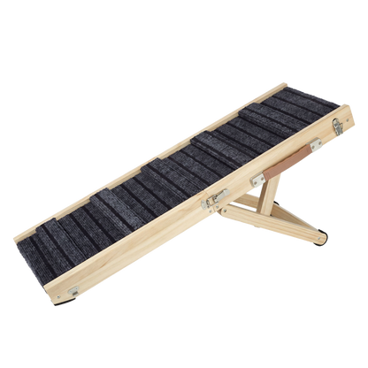 Dog Ramp Adjustable Non Slip 84x32x6cm