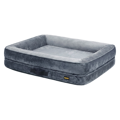 Orthopedic Dog Bed Large Velvet 90x60x18cm