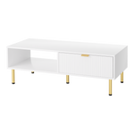 Minimalist 110cm Coffee Table  Multipurpose Use Classic Durable