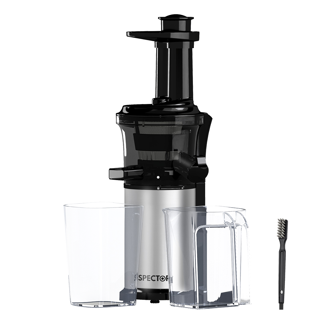 Cold Press Juicer Quiet Operation 18.5x17.7x41.8cm