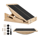Wooden Slant Board 4-Angle Calf Stretcher | HomeAndLiving