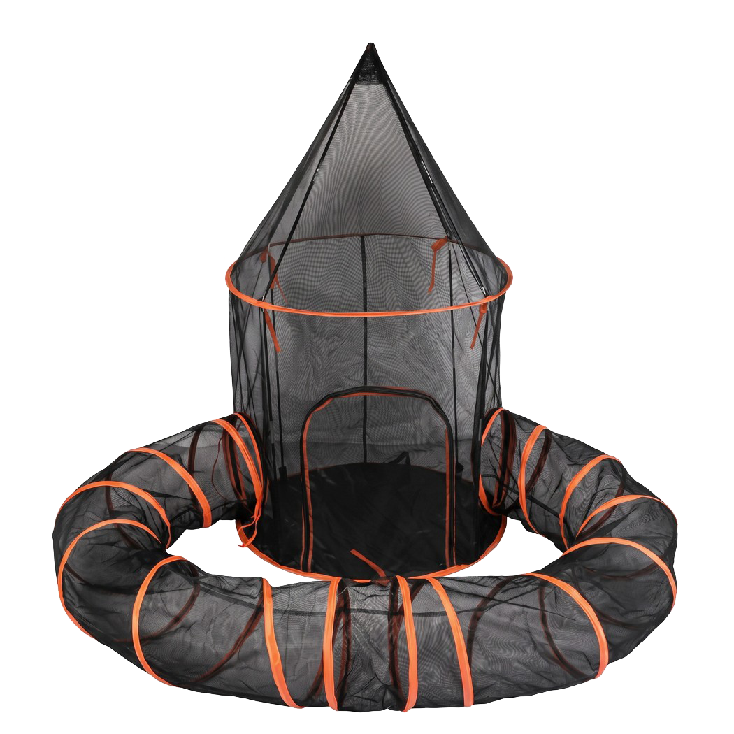 Cat Tunnel Large Foldable Mesh 305x30x30cm
