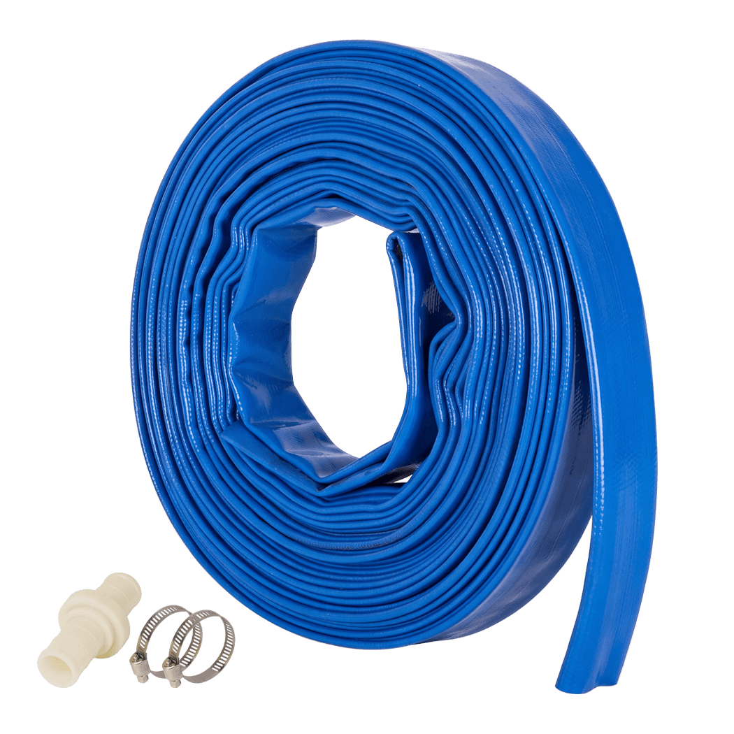 Reinforced Hose Pipe 20m Blue 2.54x2000cm