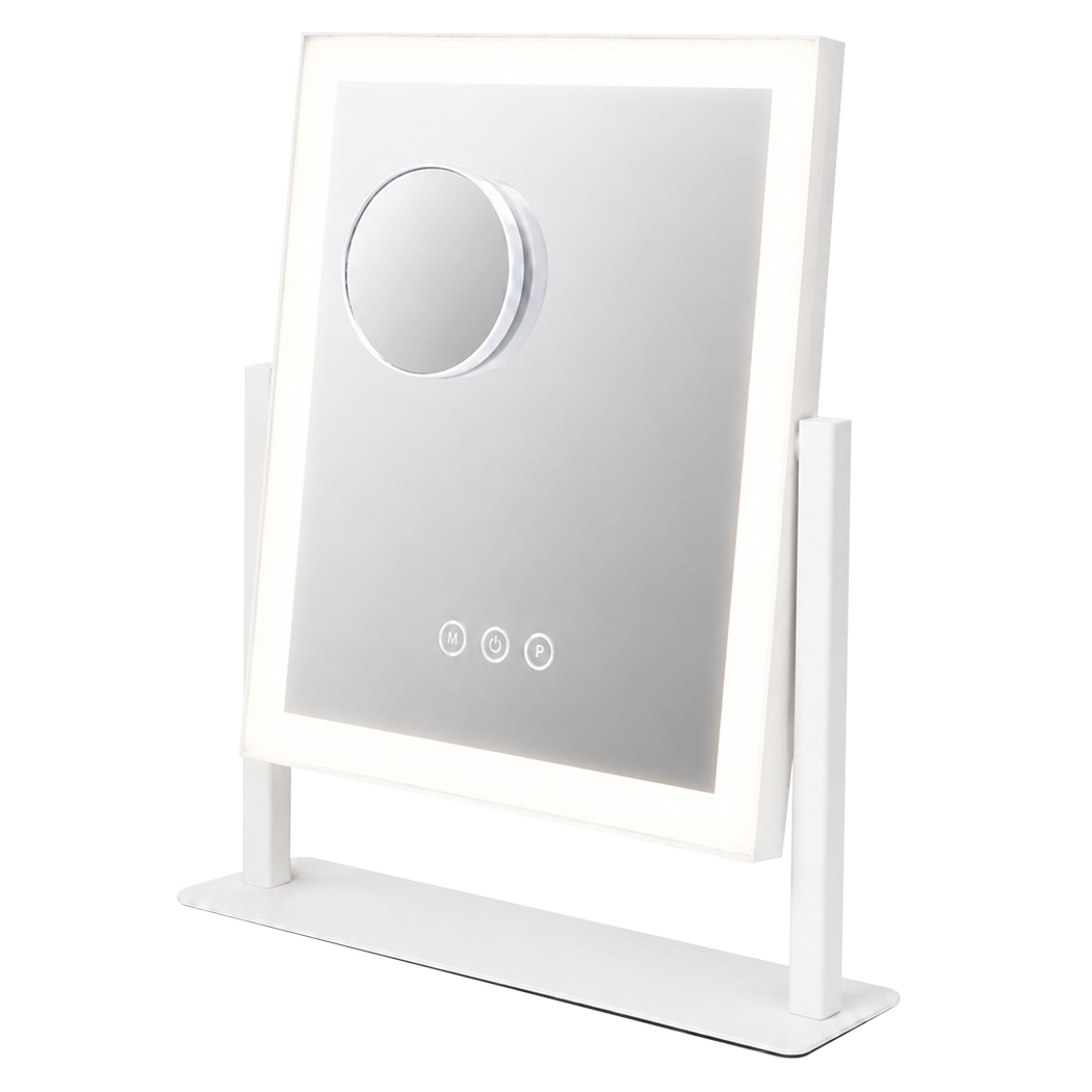 Vanity Mirror With Lights 10X Magnifier 36.7x30x6.2cm