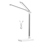 Luxury Double Head Desk Lamp LED Light Eye Caring USB  Comfortable