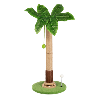 Cat Scratching Post Natural Sisal 40x40x77cm
